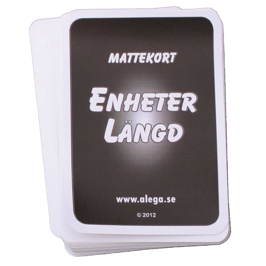 Mattekort - Längdenheter EN STL