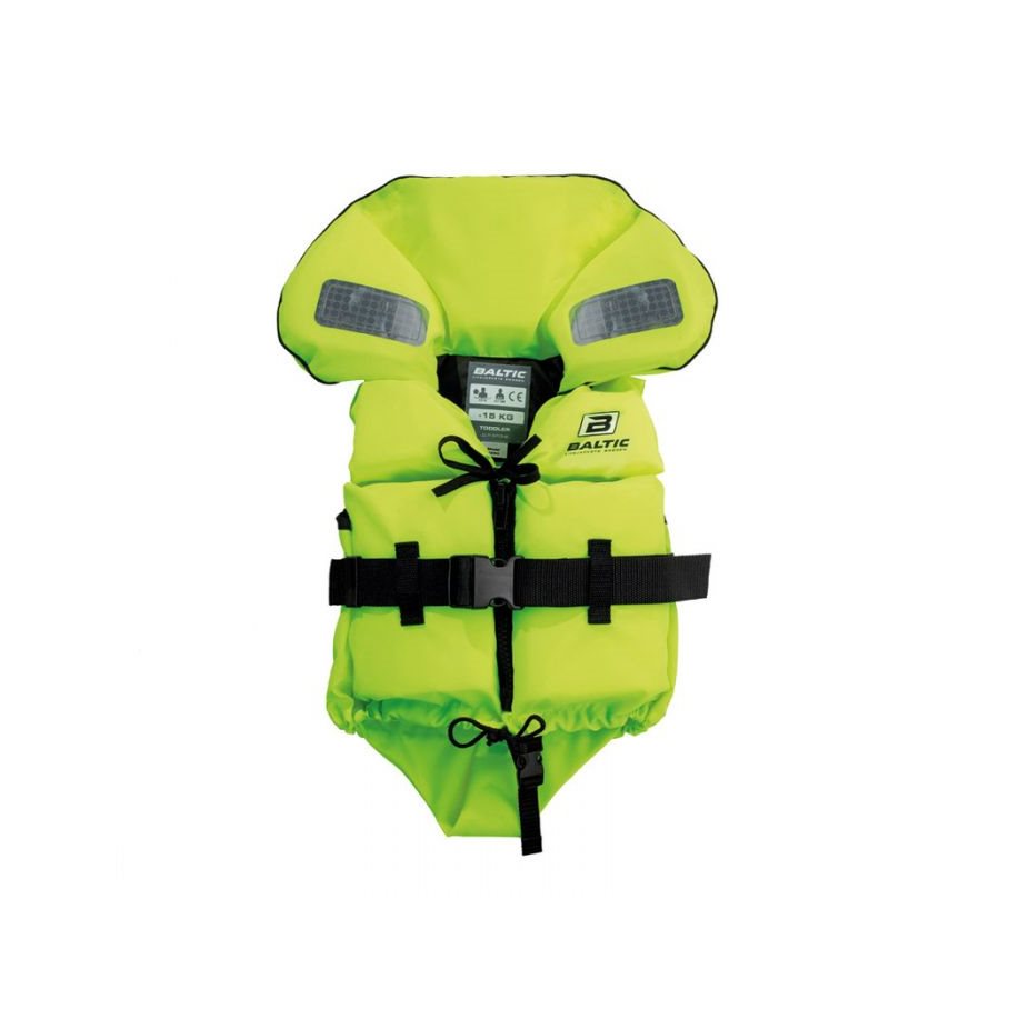 Räddningsväst Split Front 3-15 kg UV-YELLOW / EN STL