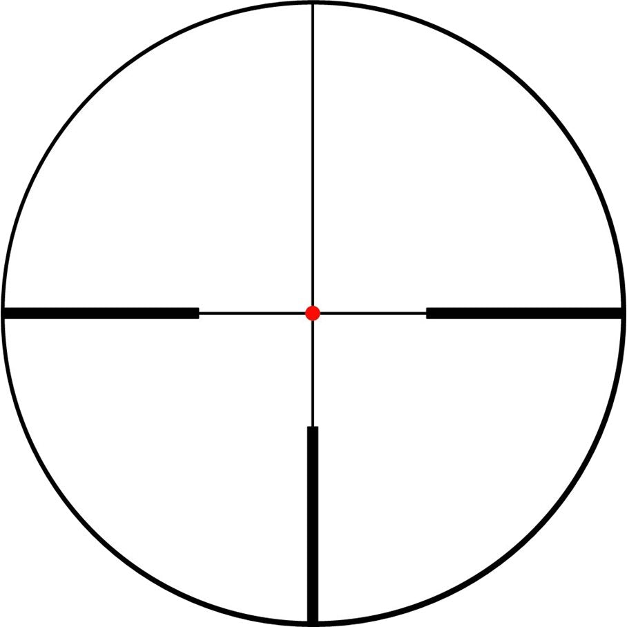 B2 1-6x24 iC Belyst Kikarsikte Med Skena 30 MM