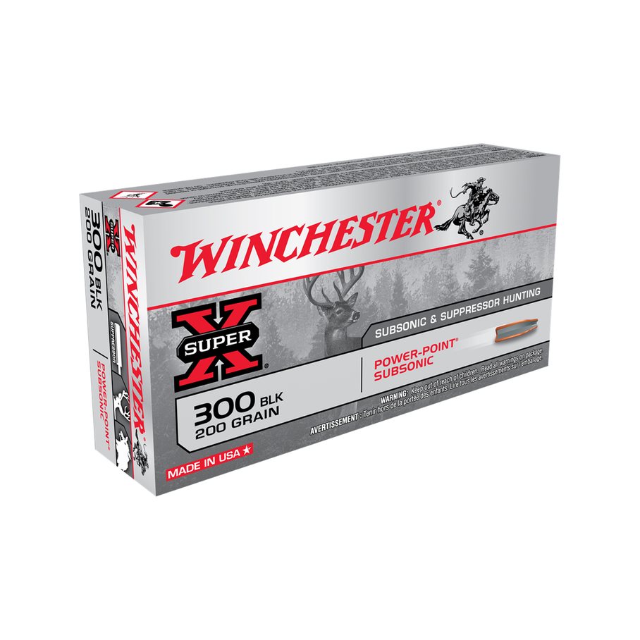 300 Blackout, Subsonic, 200 gr, 20 st/ask .300 AAC BLACKOUT / 20 ST