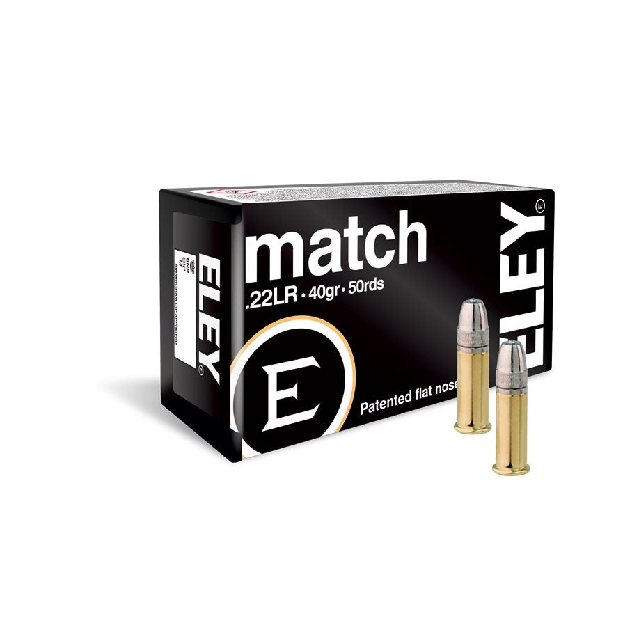 Match Patented Flat Nose 50 st/ask .22LR / 50 ST