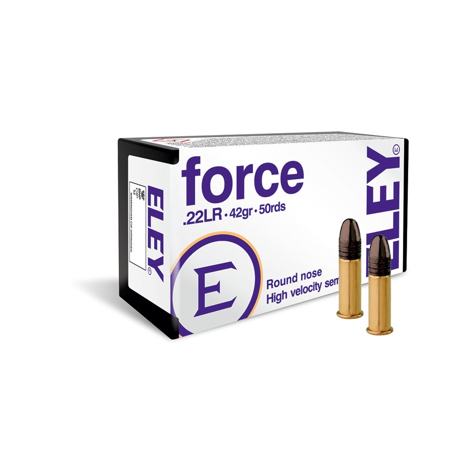 Force Round Nose High Velocity semi auto 50 st/ask .22LR / 50 ST