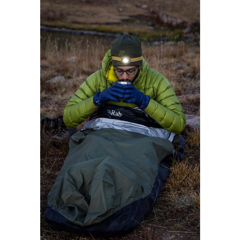 Dunsovsäck Neutrino 400 LONG LZ (-7) NIGHTFALL BLUE / EN STL