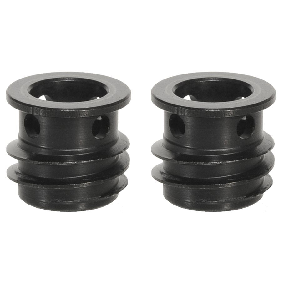 Hylsa Rembygelfäste 2 st / set Ø 6,0 x 1,0 mm, svart, syntet, låsb EN STL