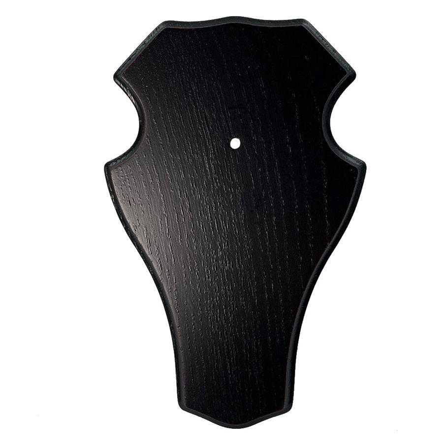 Trofésköld nr 1 rådjur mörk ek 22 x 13 cm MÖRK / EN STL