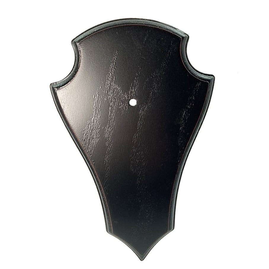 Trofésköld nr 2 rådjur, mörk ek 22 x 13 cm MÖRKBRUN / EN STL