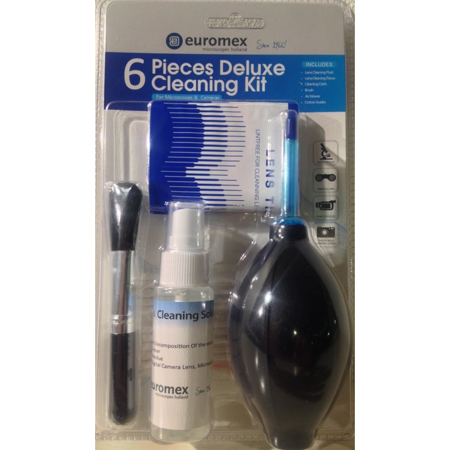 rengöringskitt 6-delar - till mikroskop, kamera, kikare etc. EN STL
