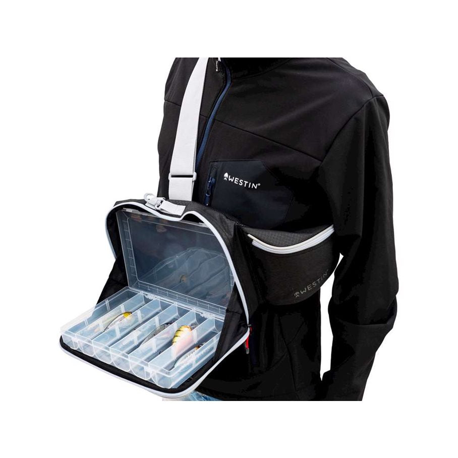 W3 Street Sling Bag 1 Box Medium GREY/BLACK / EN STL