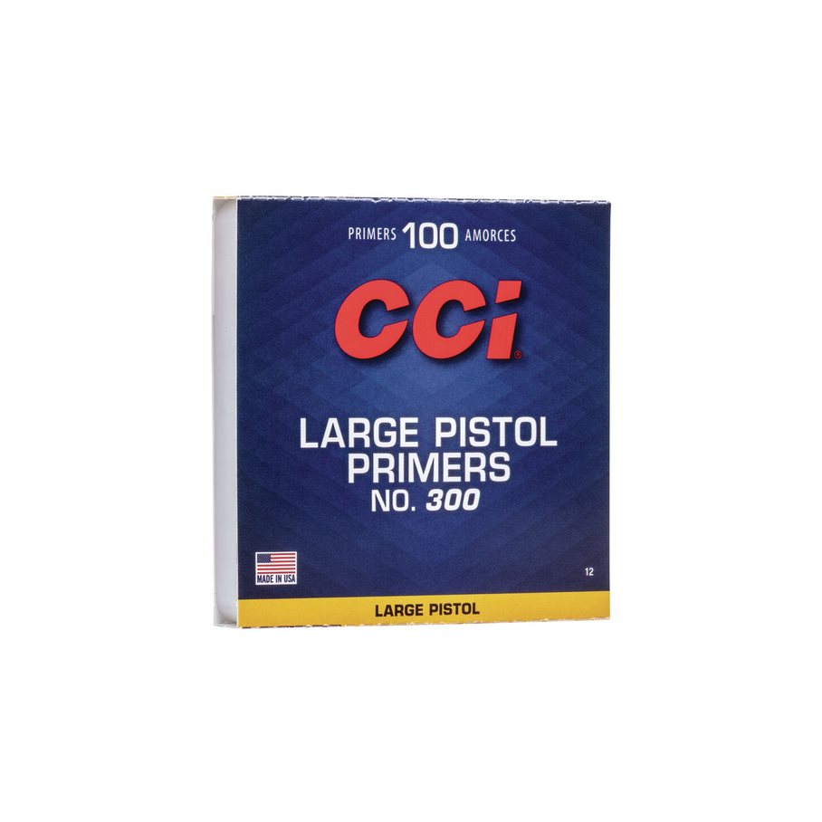 Tändhattar 300 Large Pistol Primer 100 Stycken EN STL