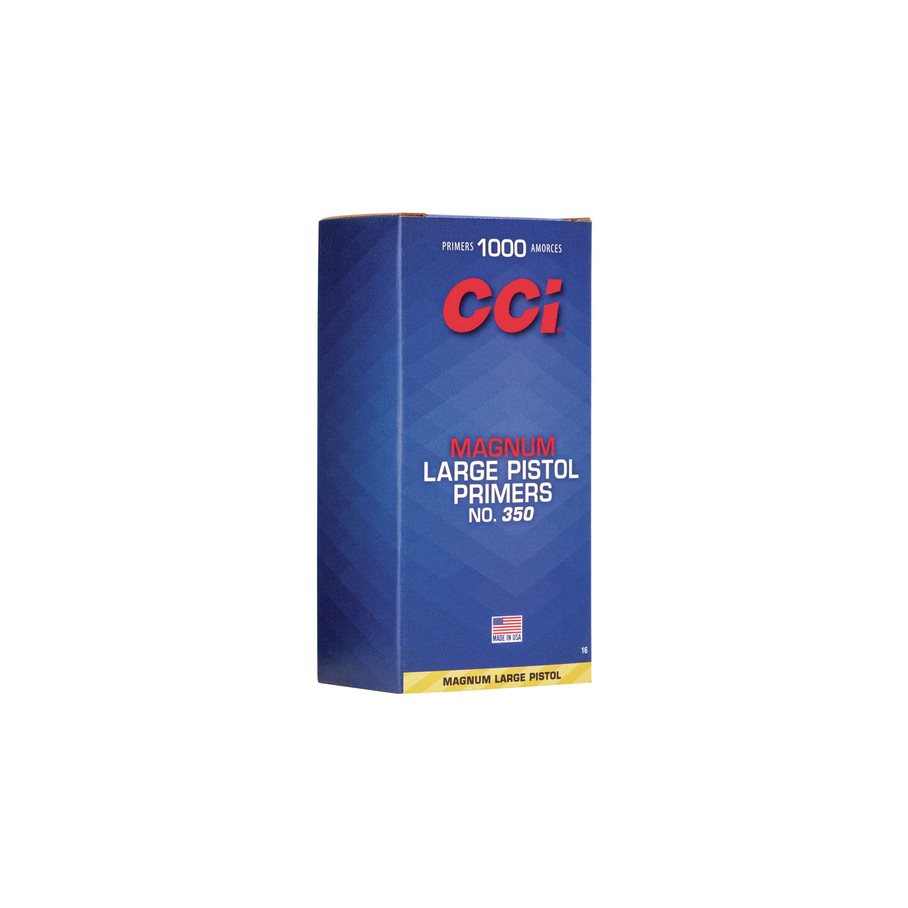 Tändhattar 350 Mag Large Pistol Primer 100 Stycken EN STL