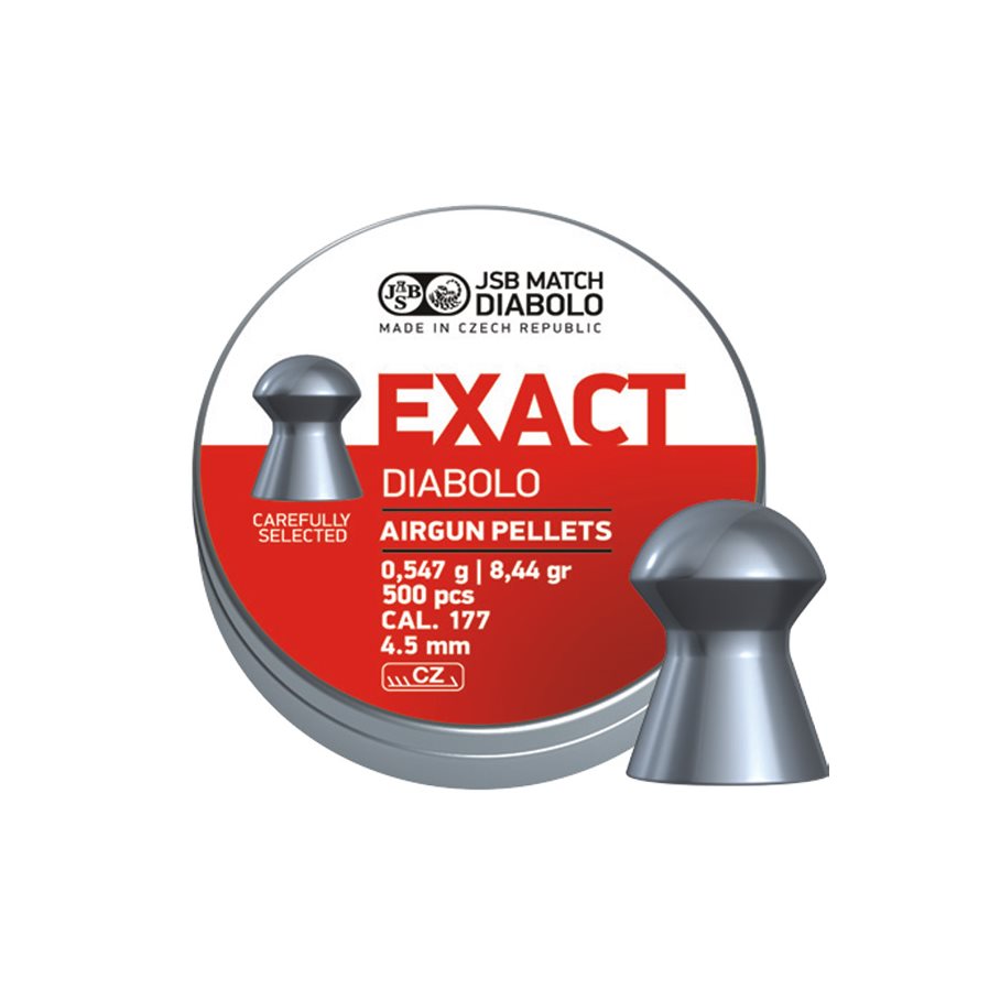 Exact, Luftgevärskula, 4,52 mm - 0,547 g 4.5 MM / 500 ST
