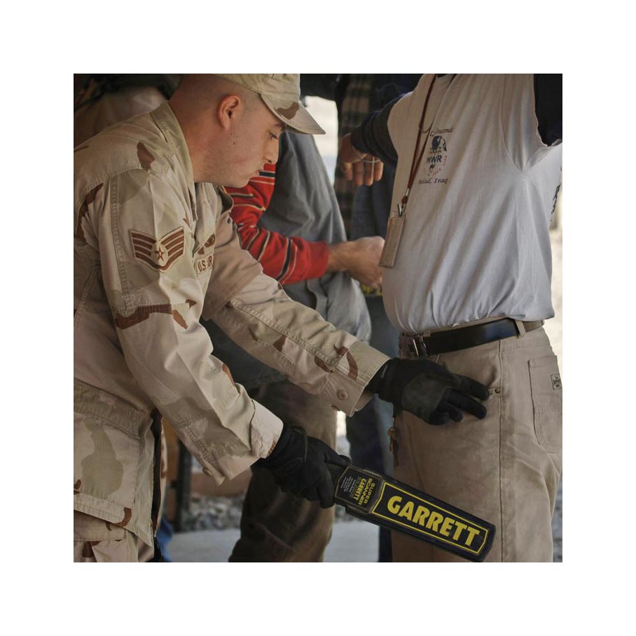 Superscanner V. - personscanner, handhållen SVART / EN STL