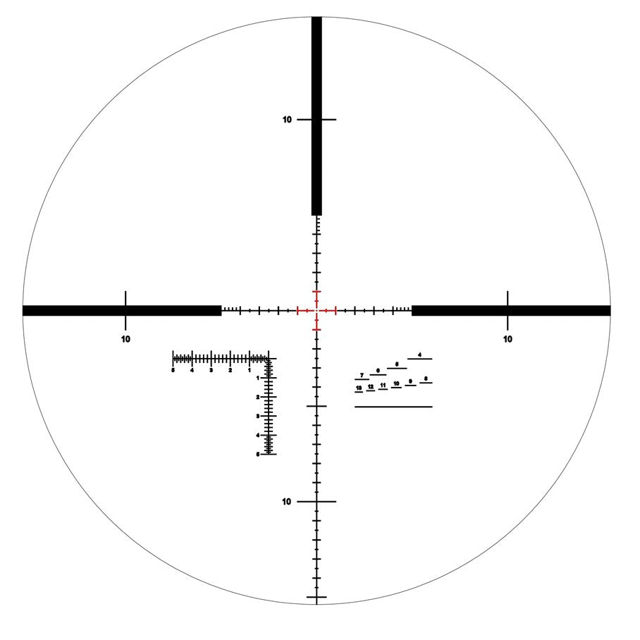 Helia Ki 3,5-18x50 CW MIL FFP Wind R MSR/Ki Kikarsikte 34 MM