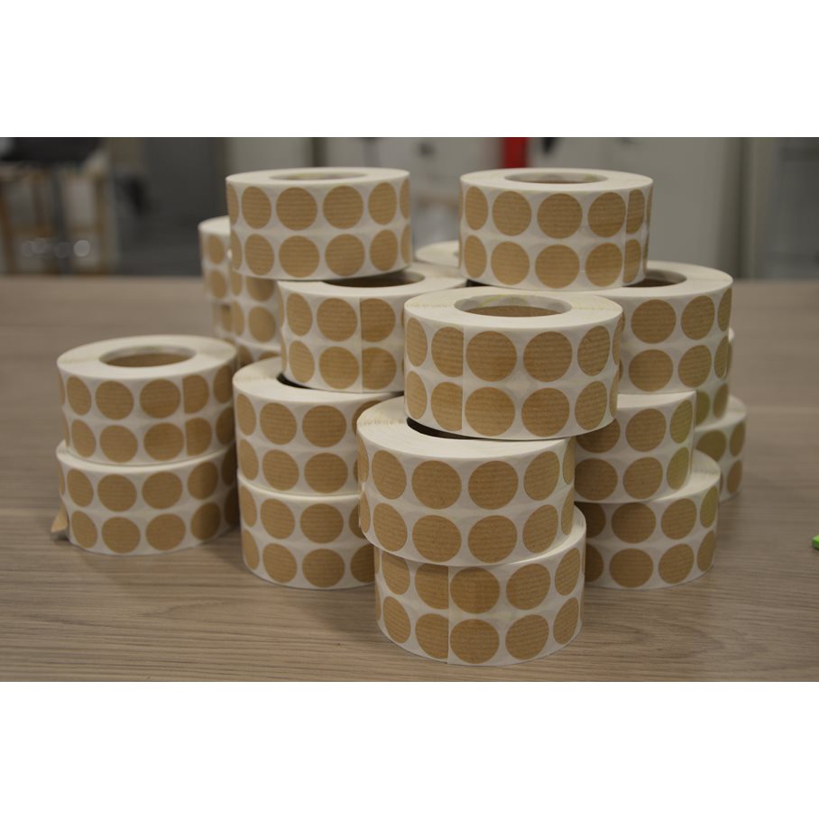 Täcklappar för utomhusbruk 1000/rulle EN STL