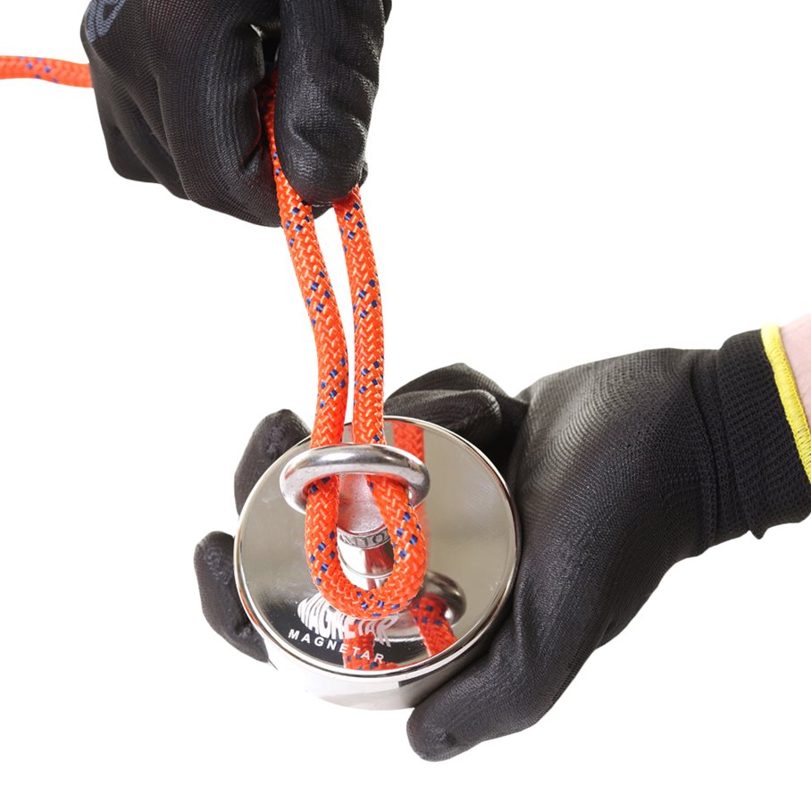 Rep 6 mm, 20 m med karbinhake, dragkraft 720 kg EN STL