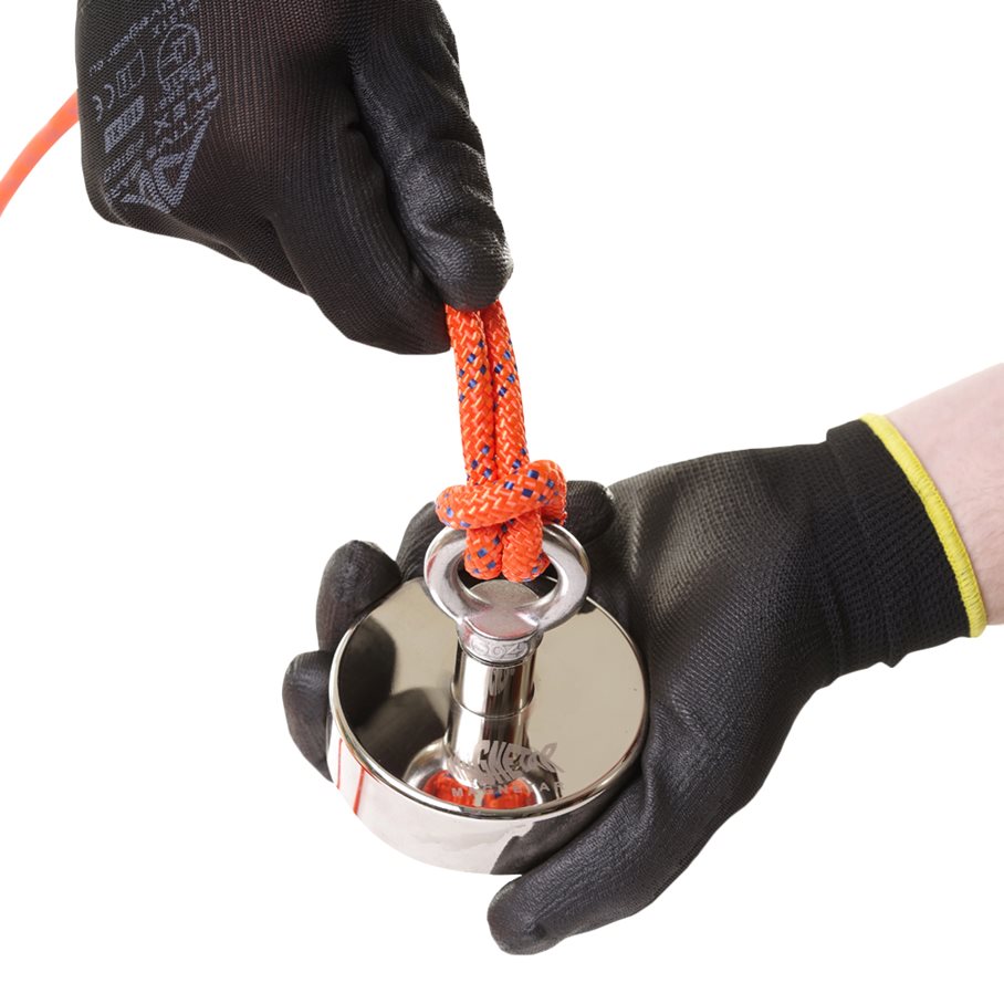 Rep 6 mm, 20 m med karbinhake, dragkraft 720 kg EN STL