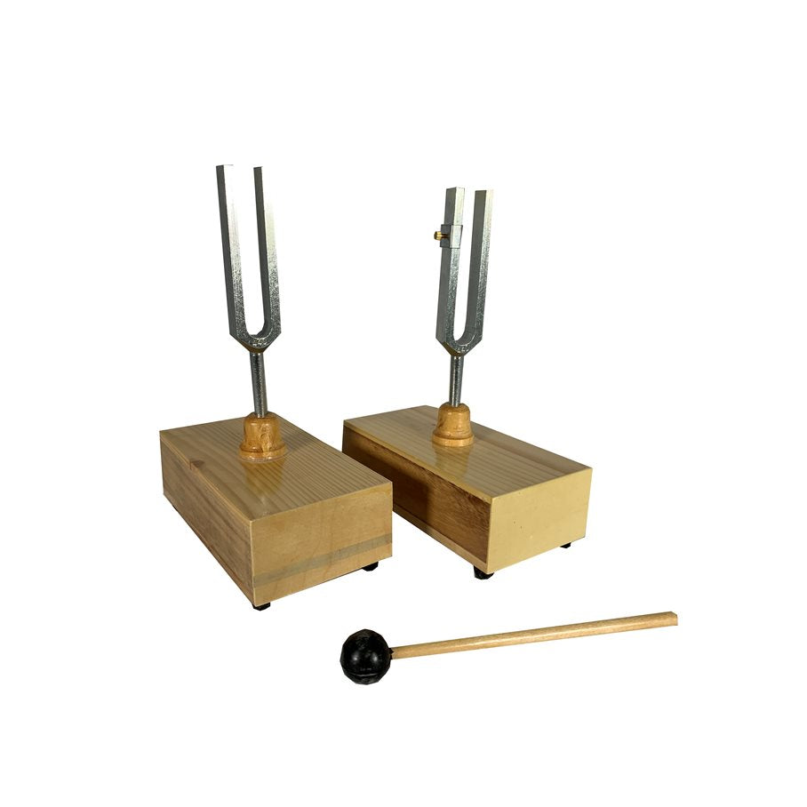 Stämgafflar i resonanslådor EN STL