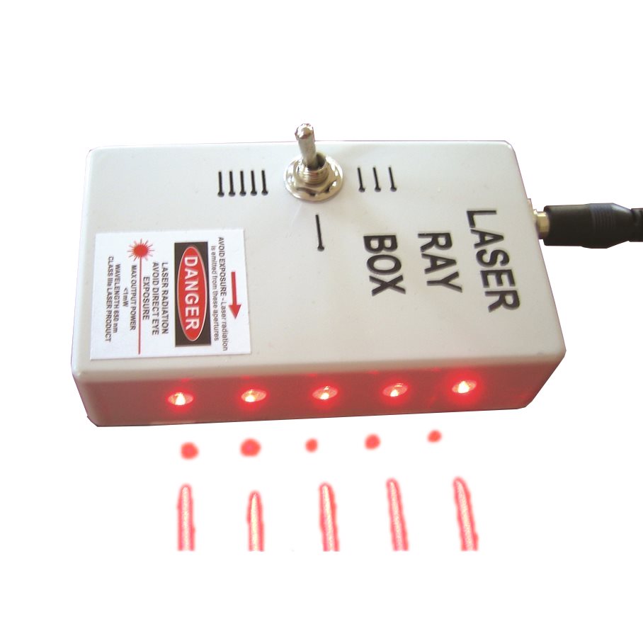 Laserstrålbox - Med Magnetfäste EN STL