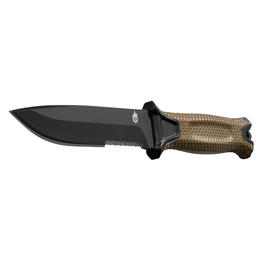 Strongarm Knife Serrated Edge COYOTE / EN STL