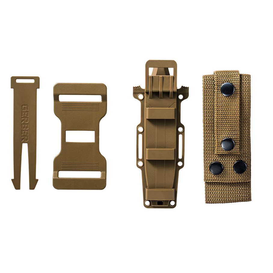 Strongarm Knife Serrated Edge COYOTE / EN STL