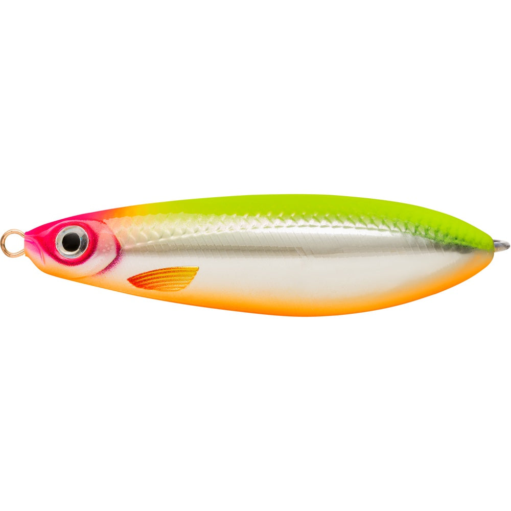 Minnow Spoon Rattlin 8 cm, Vasskyddat bete CLOWN SILVER / 8 CM / 22 GRAM