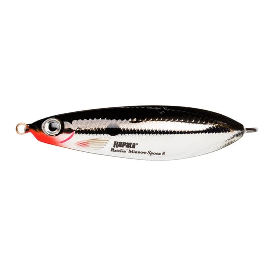 Minnow Spoon Rattlin 8 cm, Vasskyddat bete