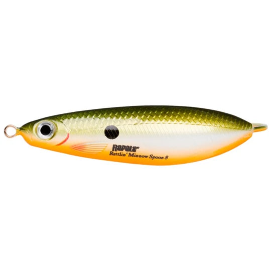 Minnow Spoon Rattlin 8 cm, Vasskyddat bete