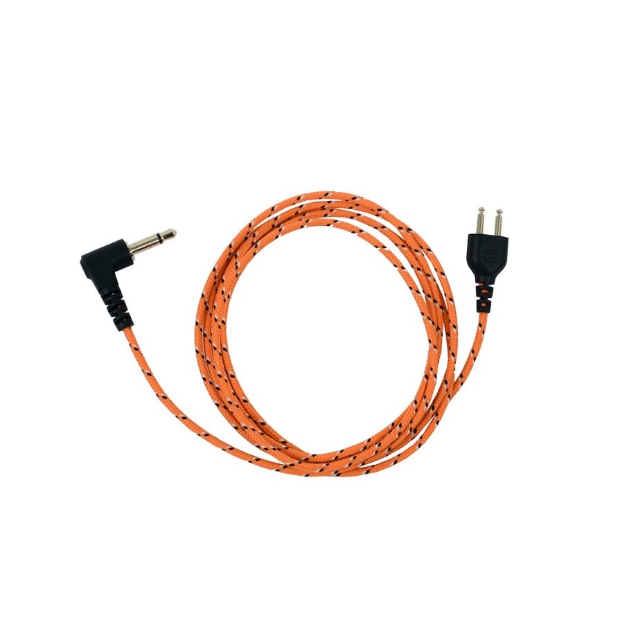 Kabel För Peltor Tygkabel 3,5 mm-1,25 mm, 2pol ORANGE / EN STL