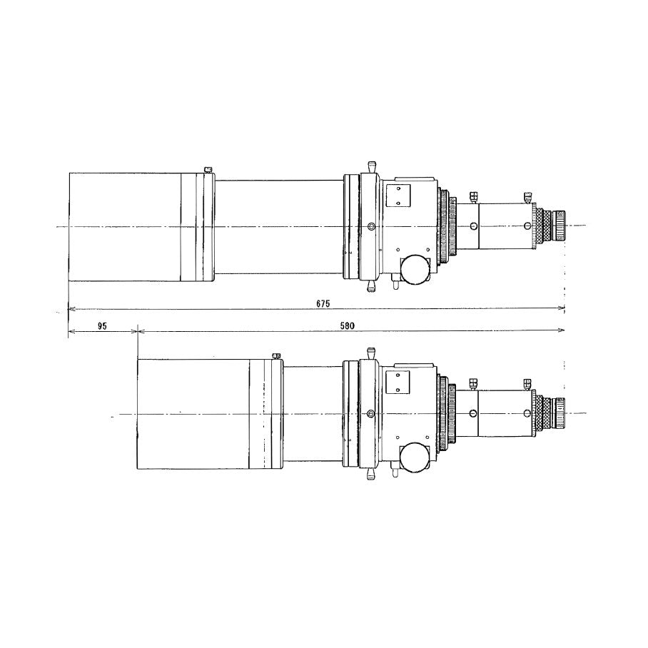 FSQ-106EDX4 - Endast optisk tub EN STL