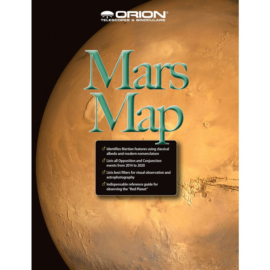 Mars Map & Observing Guide EN STL
