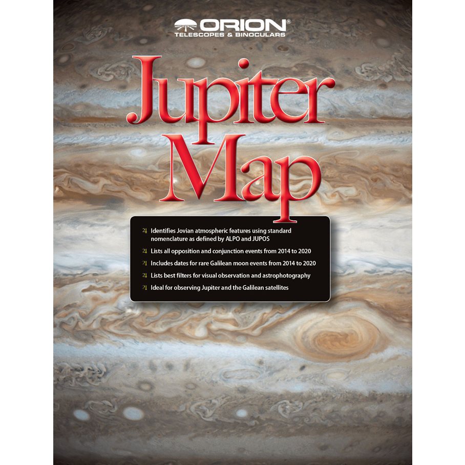 Jupiter Map & Observing Guide EN STL