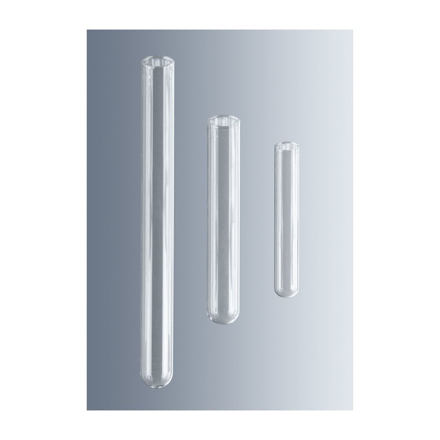 Provrör 250st, 100 mm x 12 mm, rundad botten EN STL