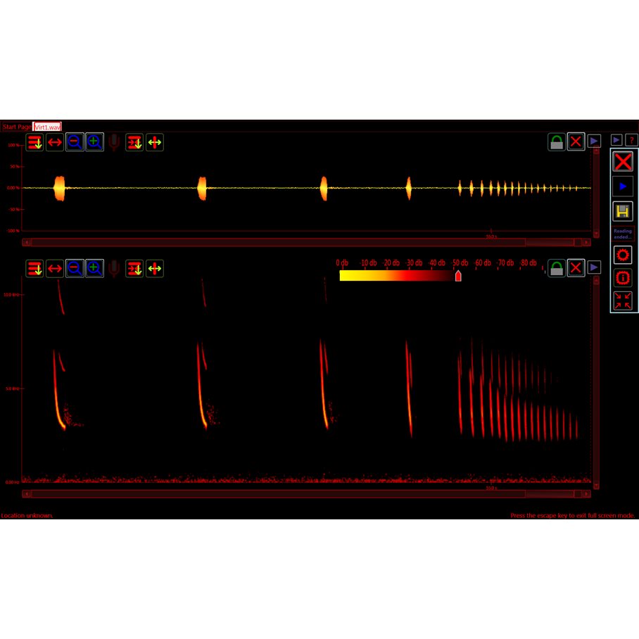 BatSound Touch, version 1.3 - programvara för fladdermusdetektor EN STL