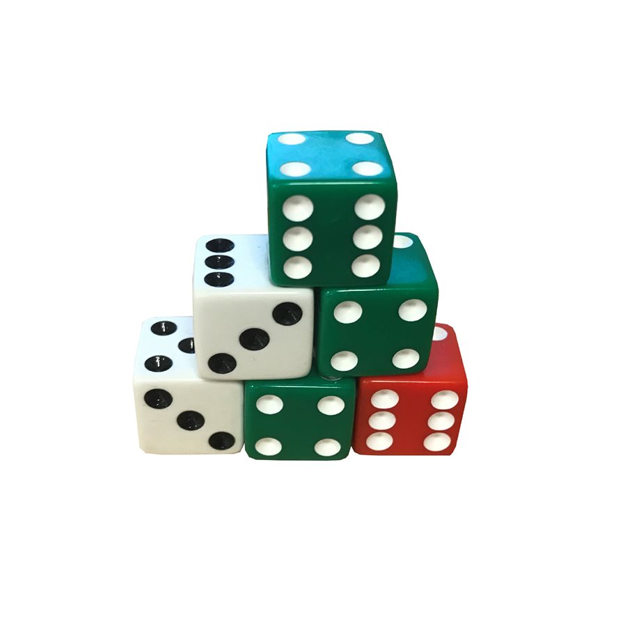 Tärningar - 6-sidiga EN STL