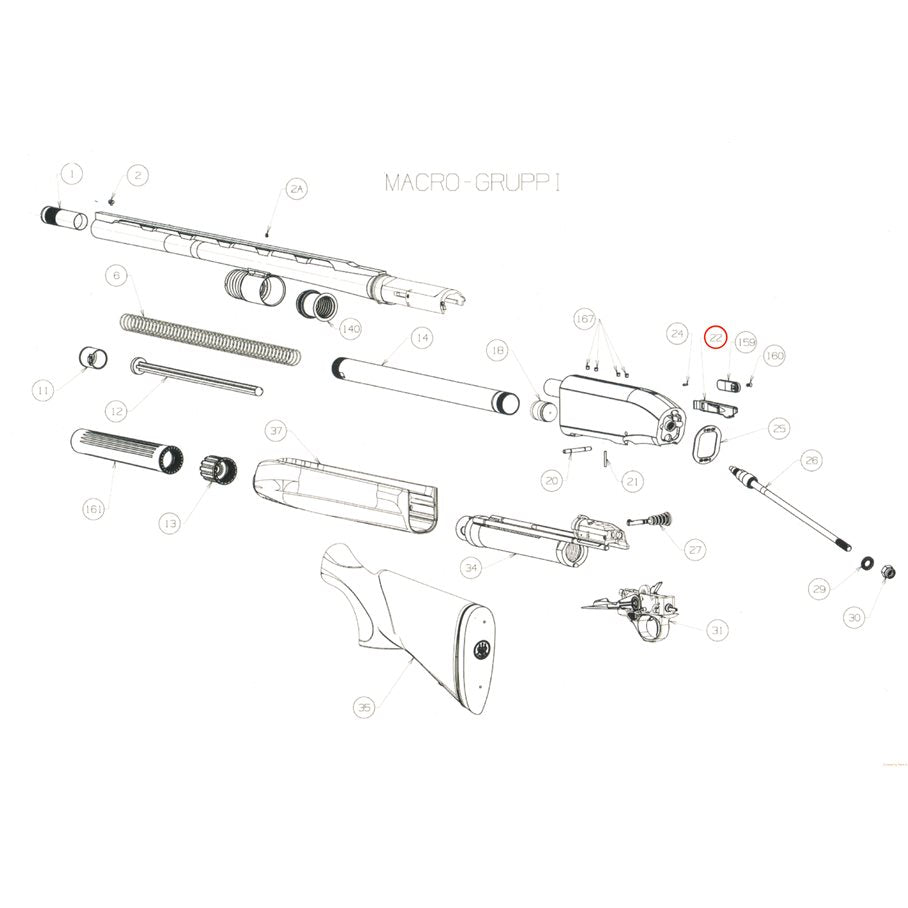 Cartridge Latch, 1301 EN STL