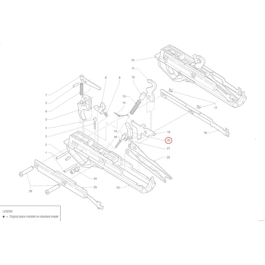 Bolt Stop Tooth, Supernova EN STL