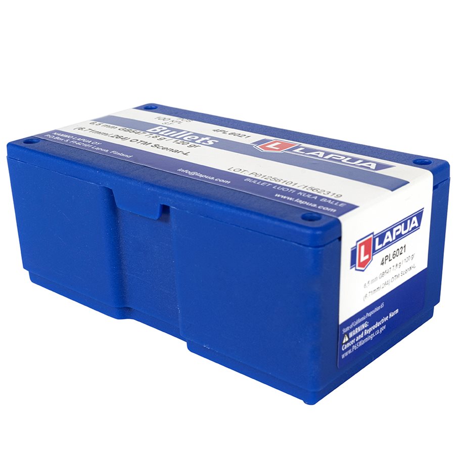 Kula 6,5 mm Scenar L 7,8 g 120 gr 100 Stycken 100 ST / 6.5 MM