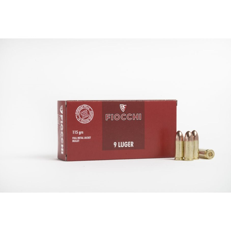 9 mm Luger 115 gr FMJ 50 st/ask 50 ST / 9 MM