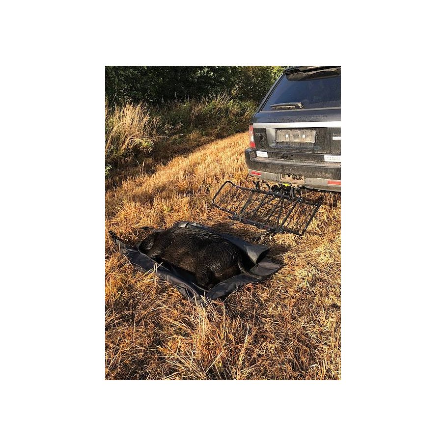 Viltsäck / Fraktsäck med dubbelt kraftigt tyg i botten t.ex packåsnan EN STL