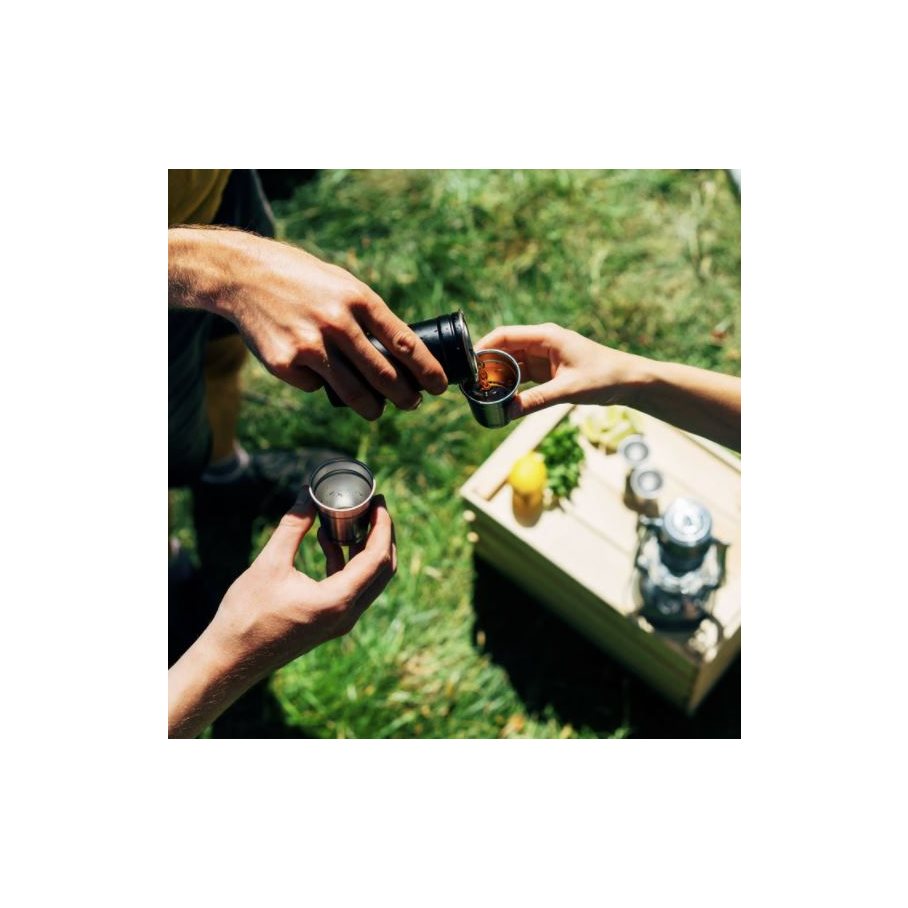 The Pre-Party Shotglass + Flask Set 4x59 ml/236 ml EN STL