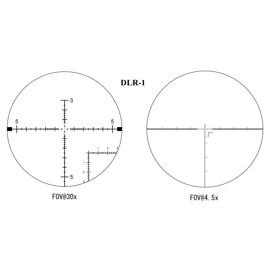 Stryker HD 4,5-30x56 Tactical FFP MIL/MIL Kikarsikte 34 MM / DLR-1