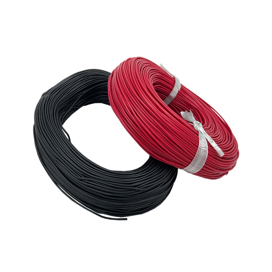 Kopplingstråd - 100 m, Flertrådig SVART / EN STL