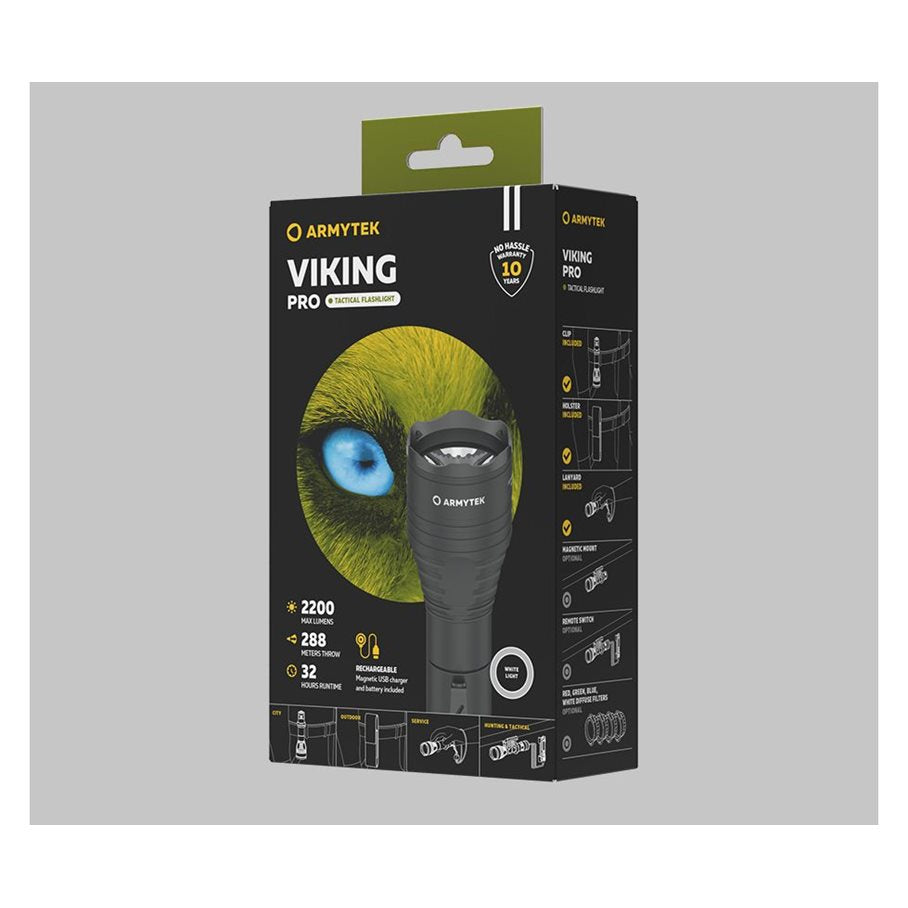 Viking Pro NEW Magnet USB - 2200 lm KALLT LJUS