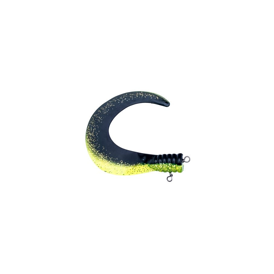 BigTail 2-pack C22 BLACK/CHARTREUSE / 23CM / 31G