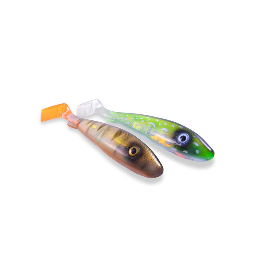 McRubber Flash 21 cm 2-pack HOT PERCH OCH BABY PIKE / 21CM / 88G