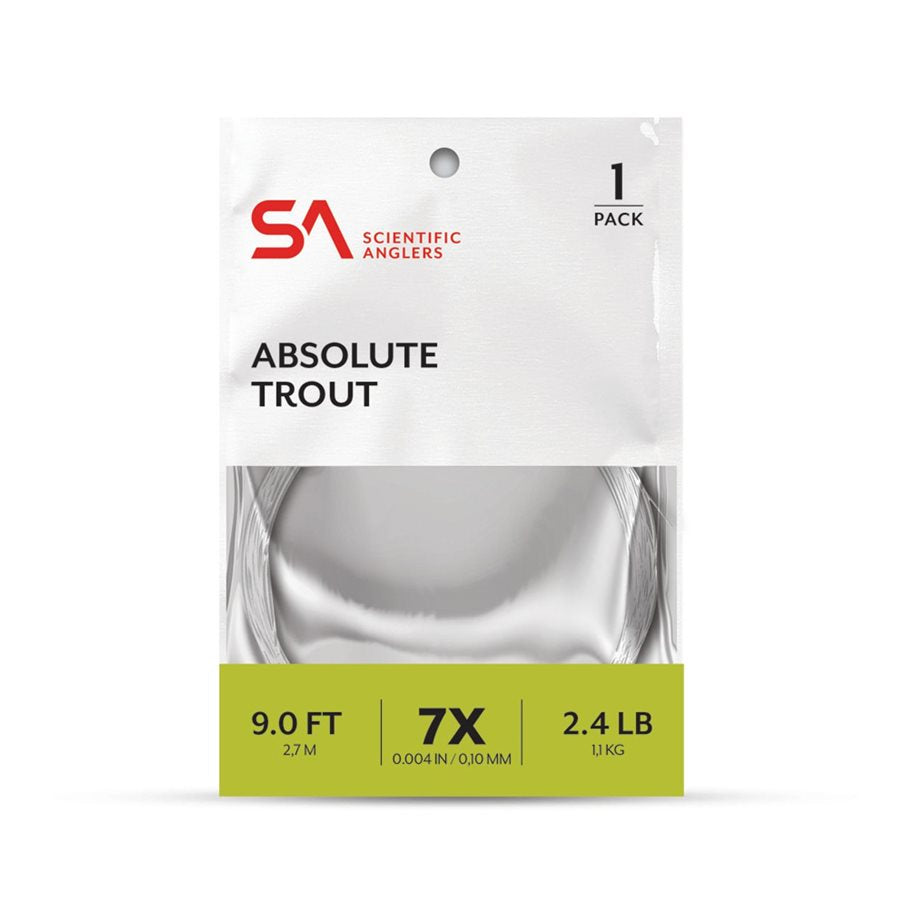 Absolute Trout Leader 9 fot 4X (CA 0,18 MM)