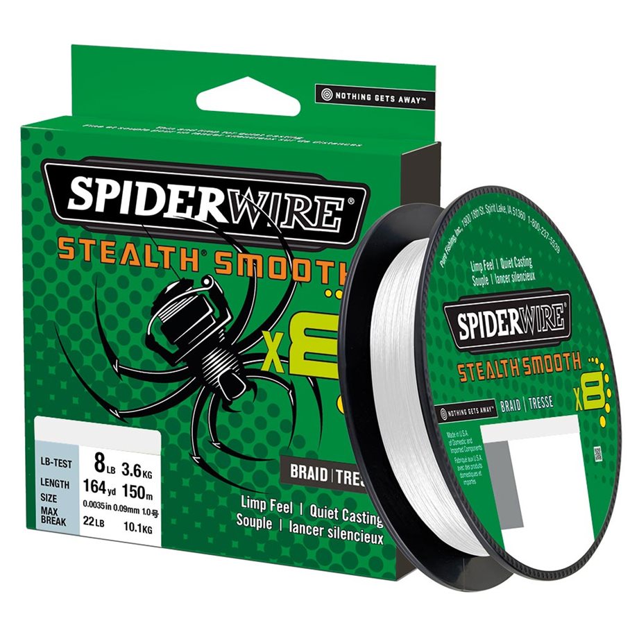 150 m Flätlina Vit TRANSLUCENT / 0,11 MM