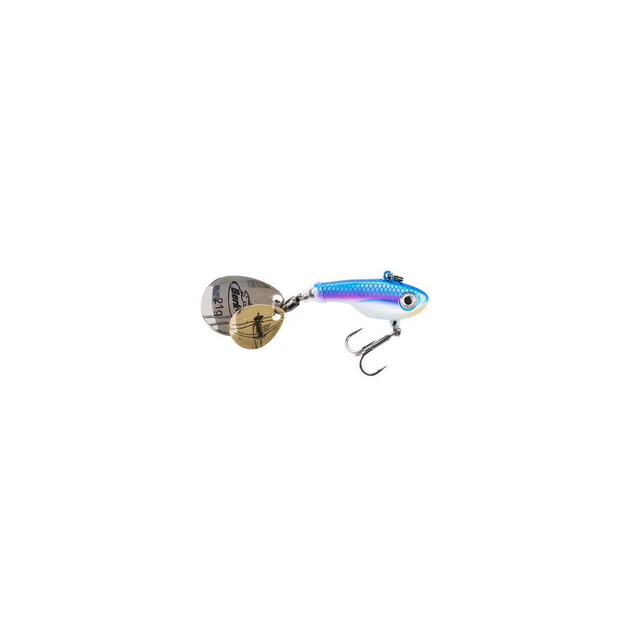 Pulse Spintail 14g Vibrationsbete GLOW SILVER ZEBRA / EN STL