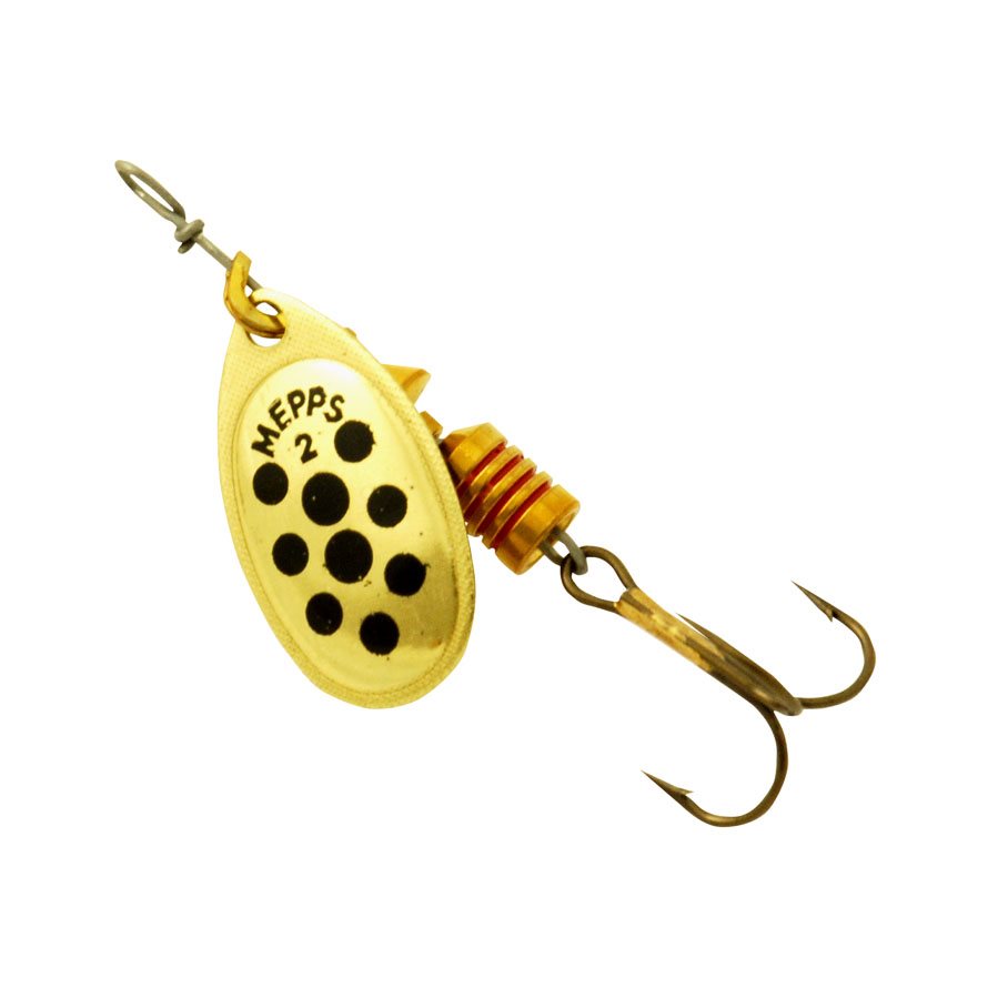 Prickar #1 Spinnare GULD/SVART / EN STL
