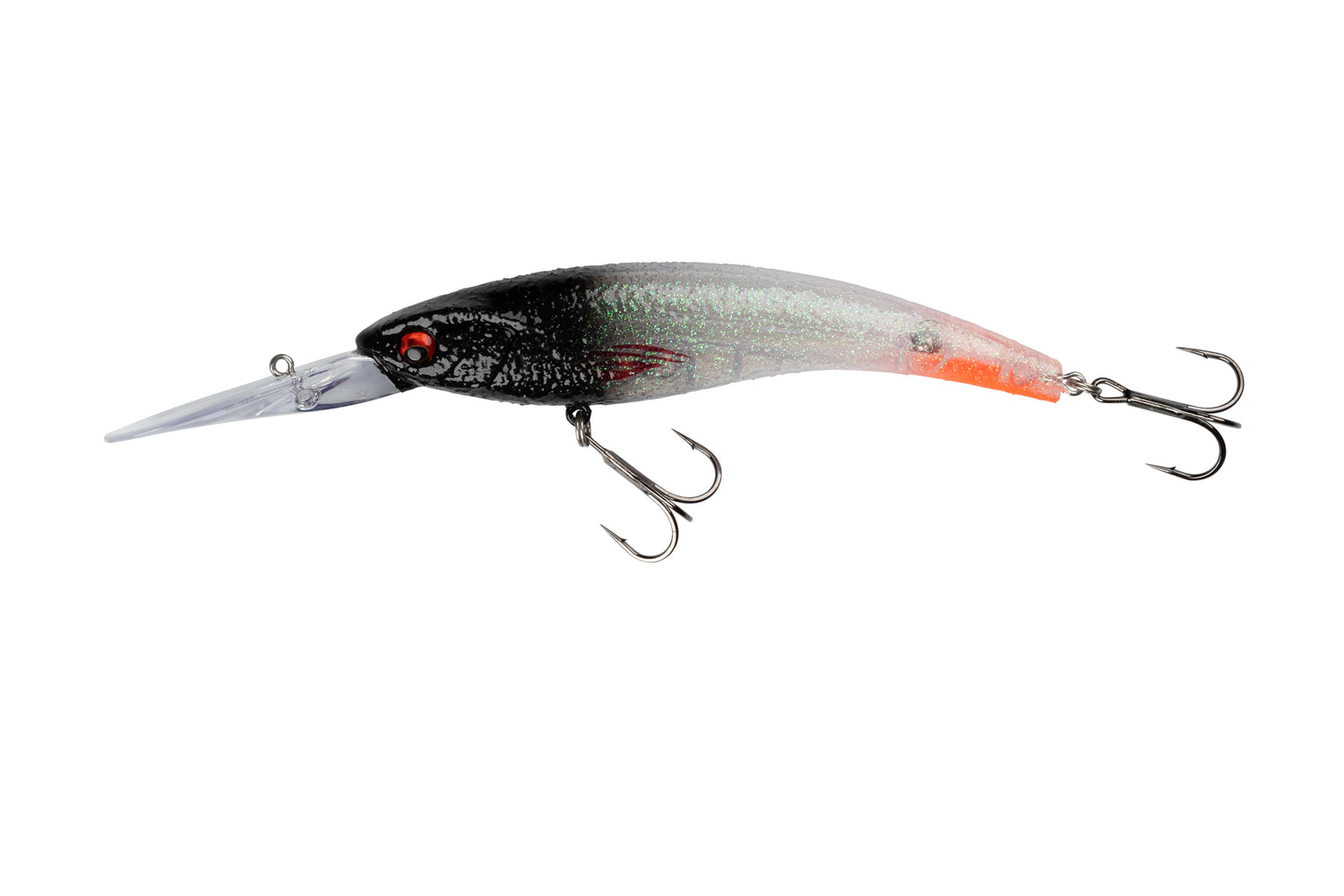 Prorex Diving Minnow 120 mm DR BLACK HEAD FLASH / 12 CM